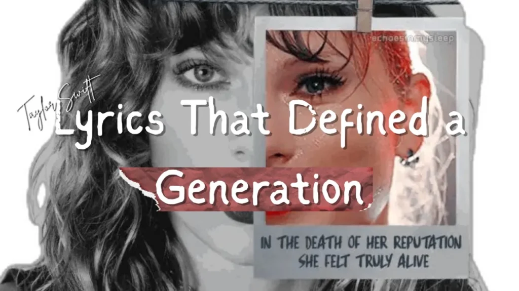 Taylor Swift Lyrics