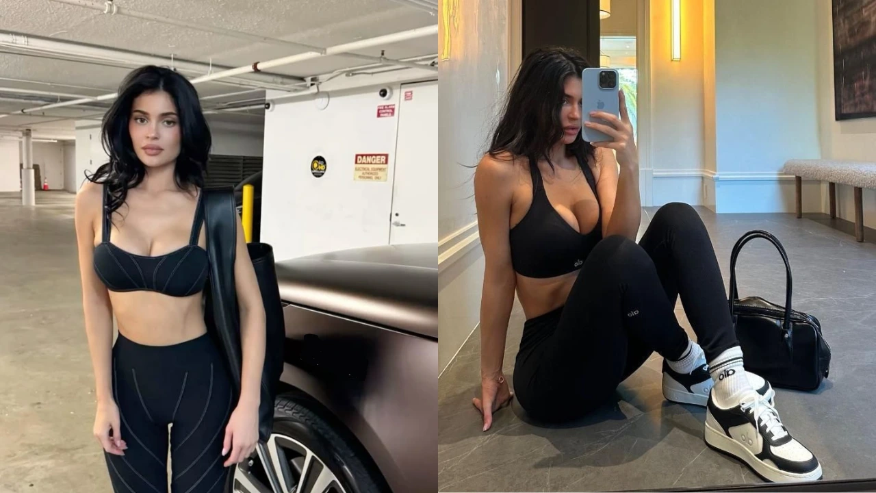 kylie jenner gym