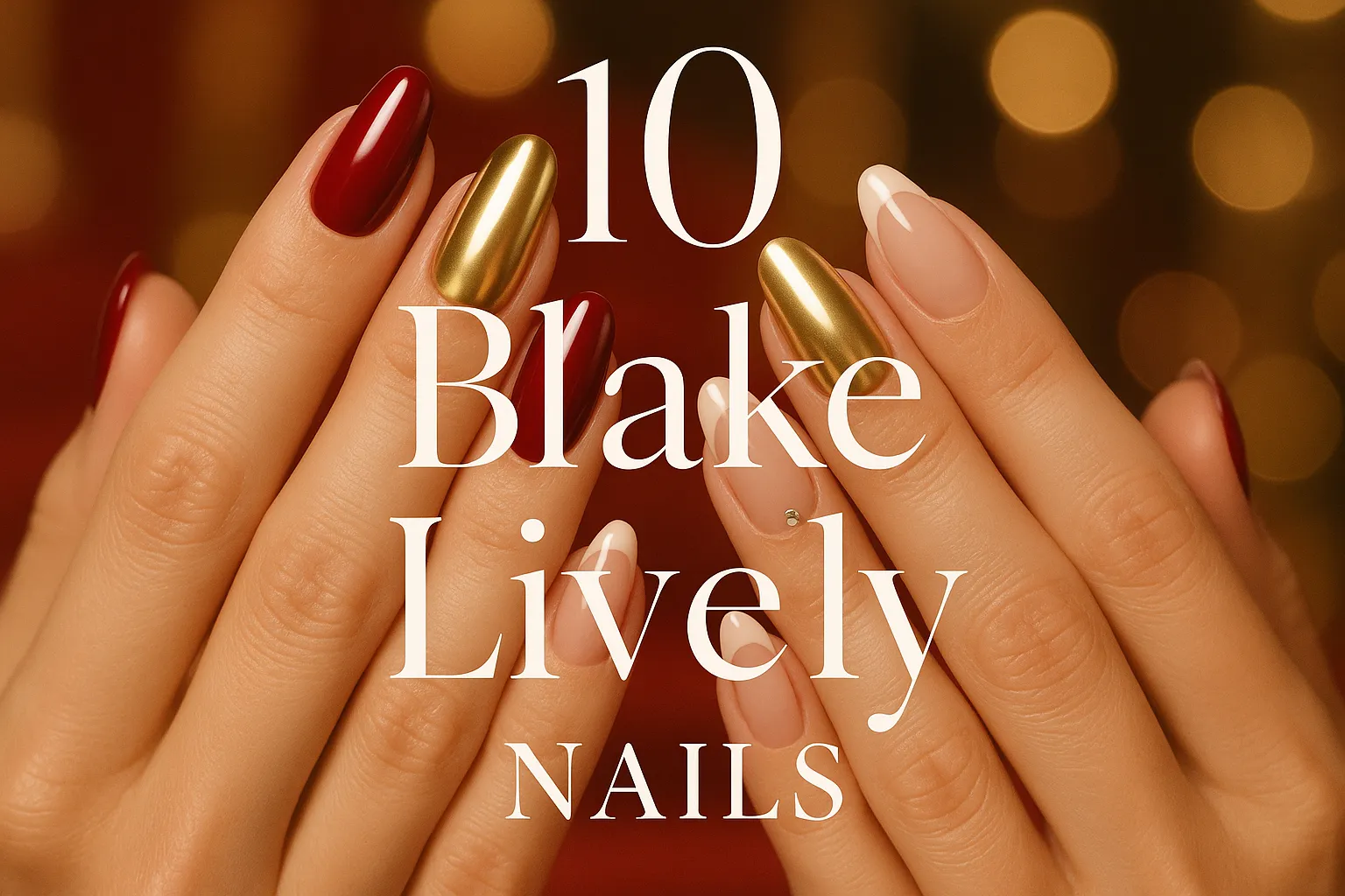 Blake Lively Nails