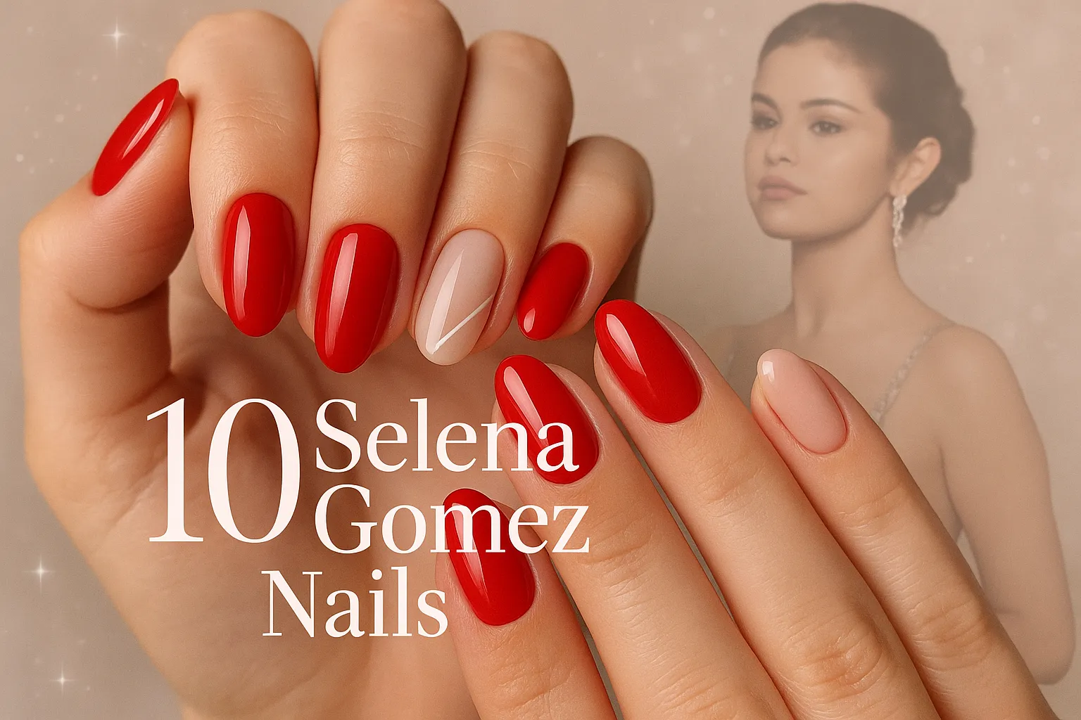 Selena Gomez Nails